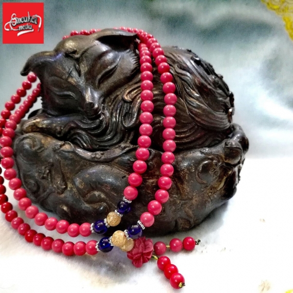 Chuỗi chu sa niệm phật 108 hạt